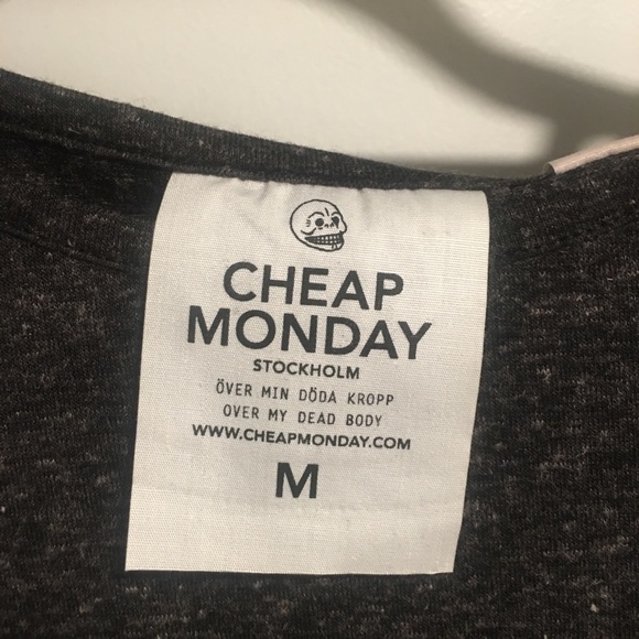 Cheap Monday sexy open back boxy tee - Picture 3 of 4